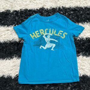 Peek Hercules Blue Kids T-Shirt, Sz 12